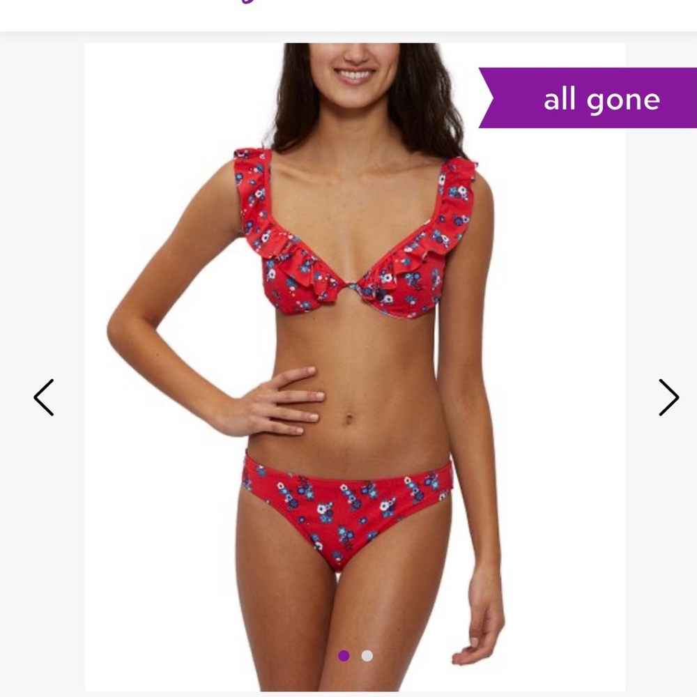 Juicy Couture bikini size small